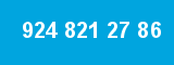 924 821 27 86 924 821 27 86